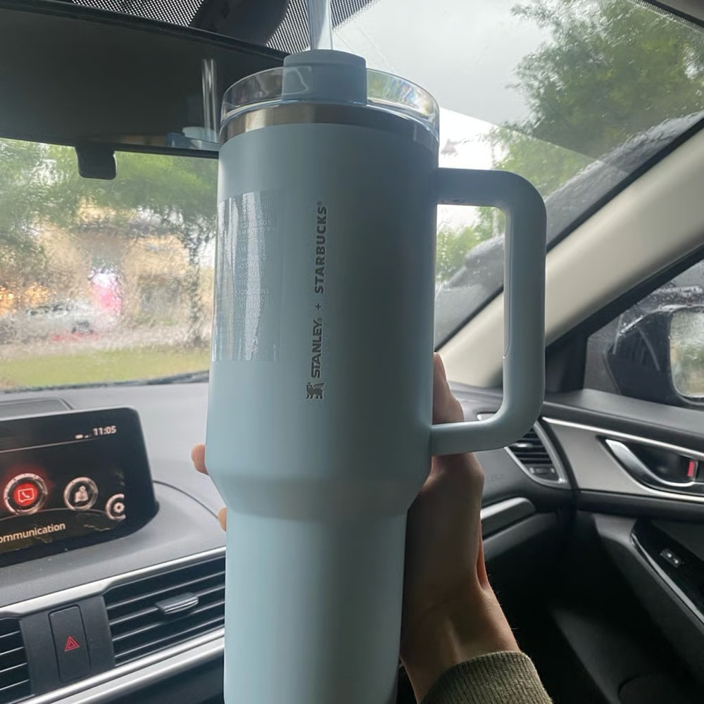 Starbucks x Stanley 2024 Spring Blue 40 Oz Tumbler